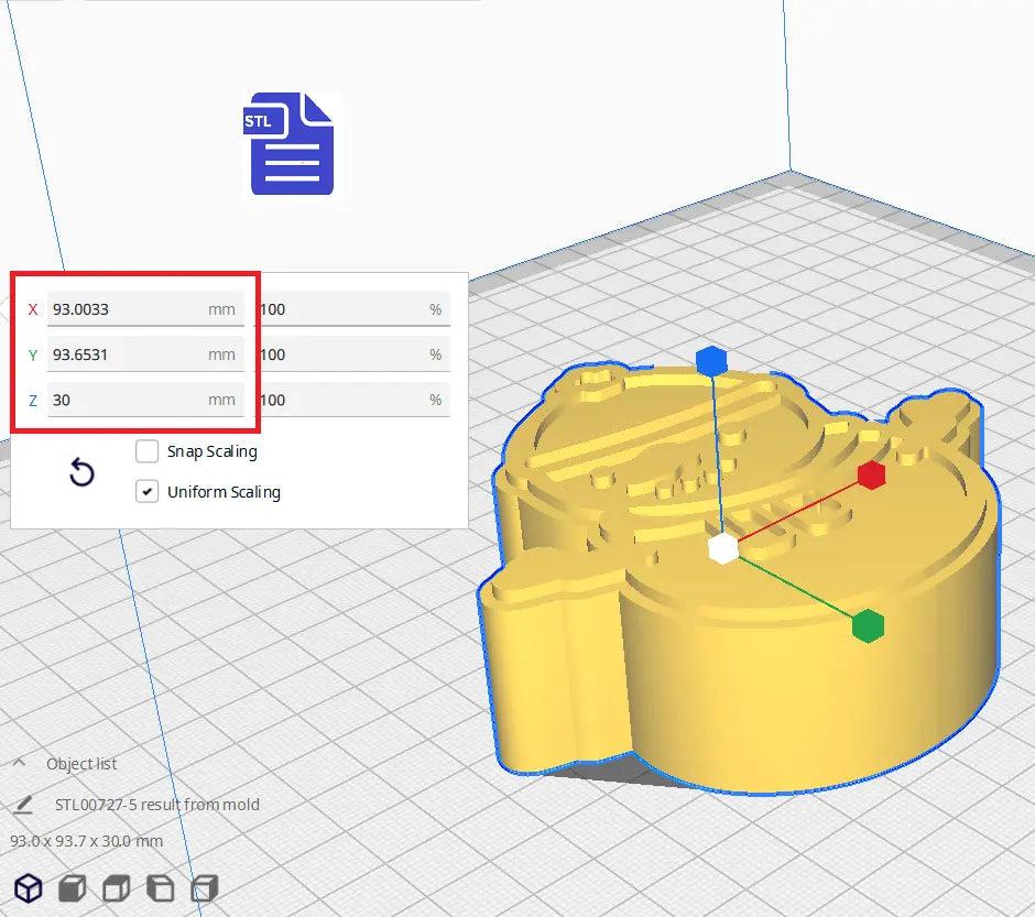 1pc & 3pc Snowman Bath Bomb Mold STL File
