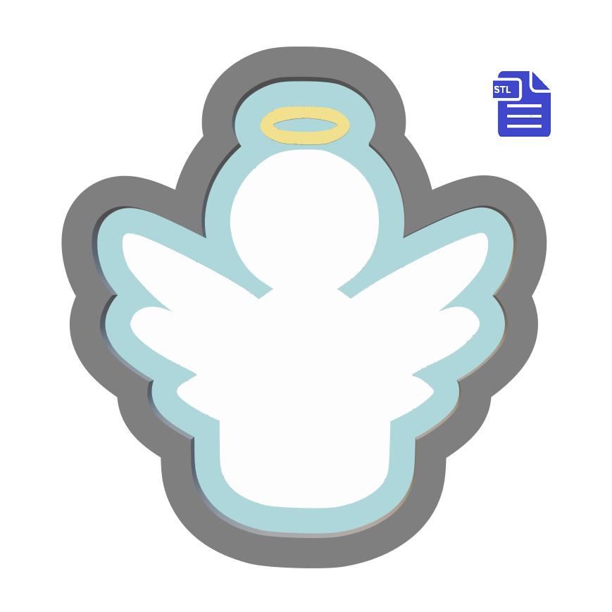 1pc Angel Bath Bomb Mold STL File