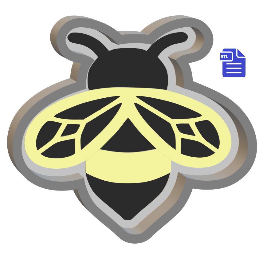 1pc Bee Bath Bomb Mold STL File