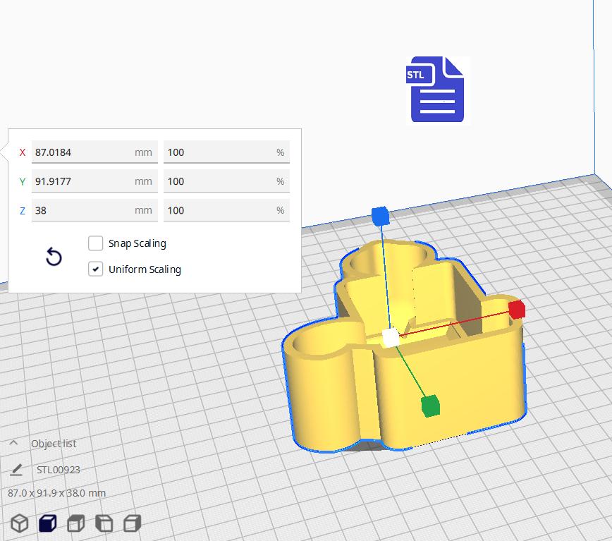 1pc Candlestick in Holder Bath Bomb Mold STL File