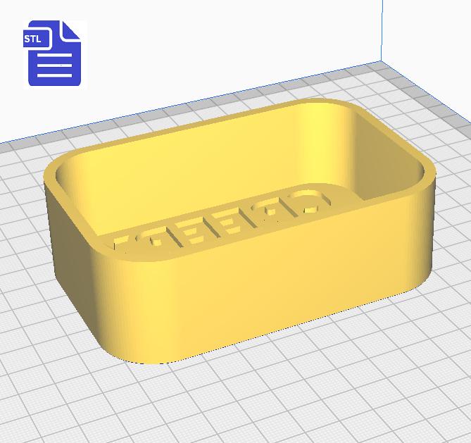 1pc Creepy Kooky Spooky Bath Bomb Mold STL File