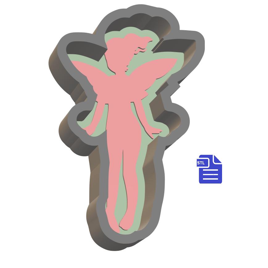 1pc Fairy Bath Bomb Mold STL File