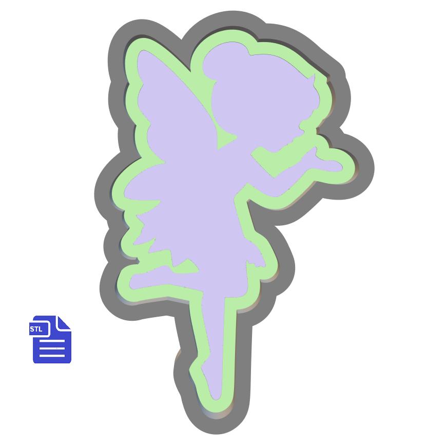 1pc Fairy Bath Bomb Mold STL File