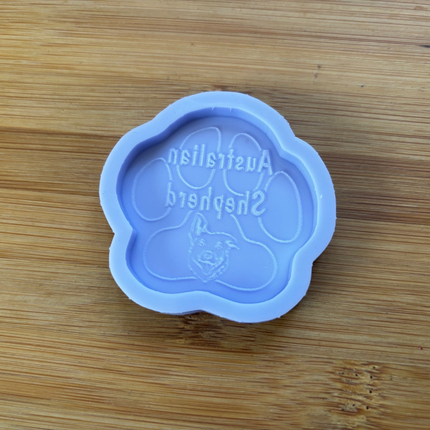 2" Australian Shepherd Silicone Mold