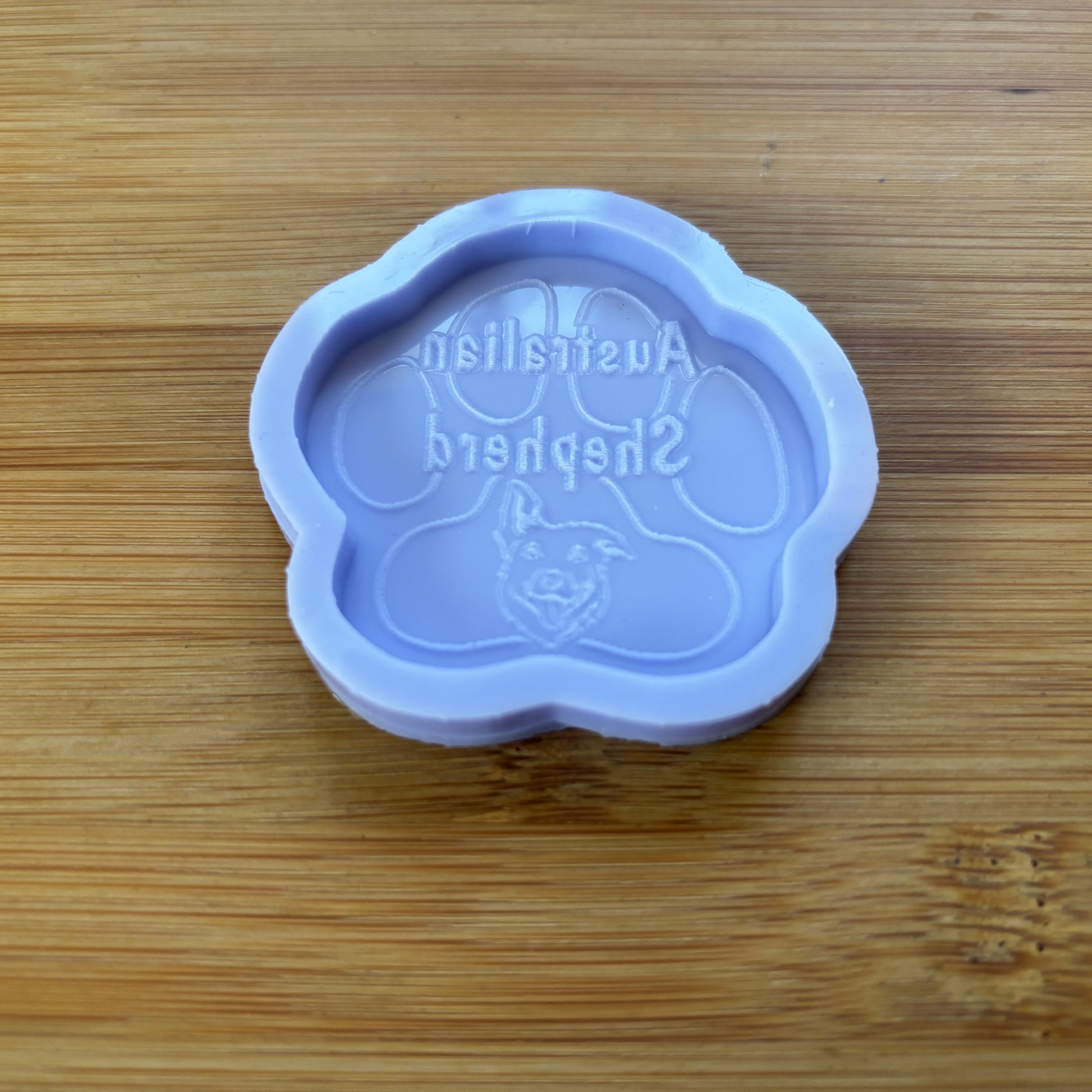 2" Australian Shepherd Silicone Mold
