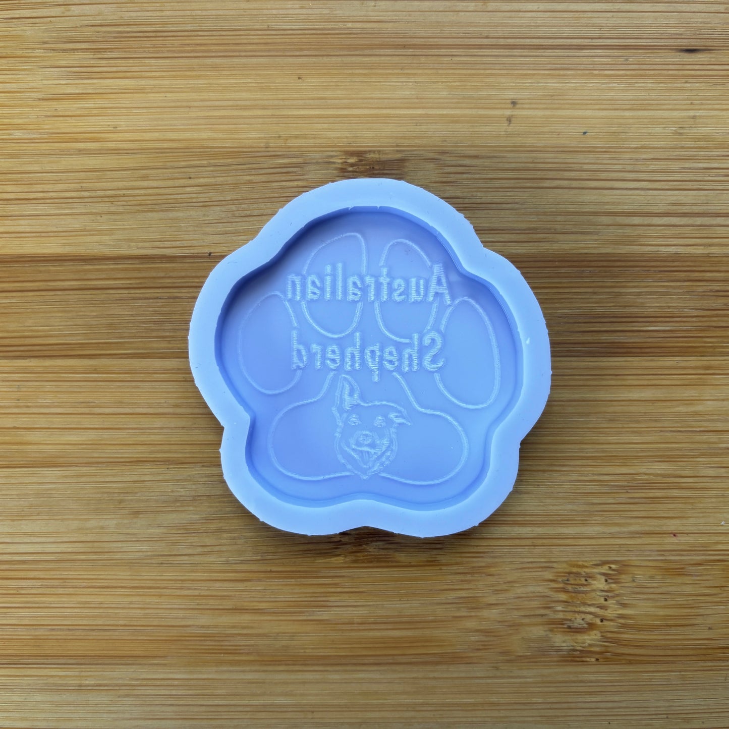 2" Australian Shepherd Silicone Mold