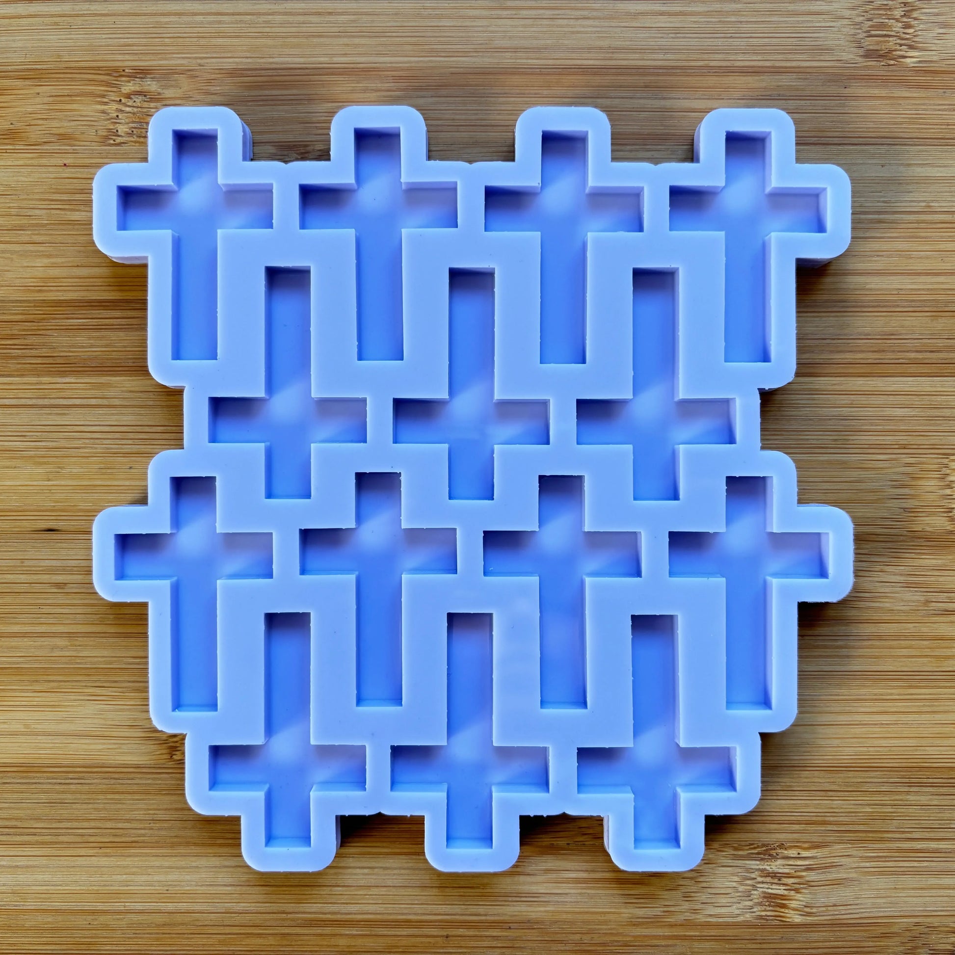 2" Cross Silicone Mold