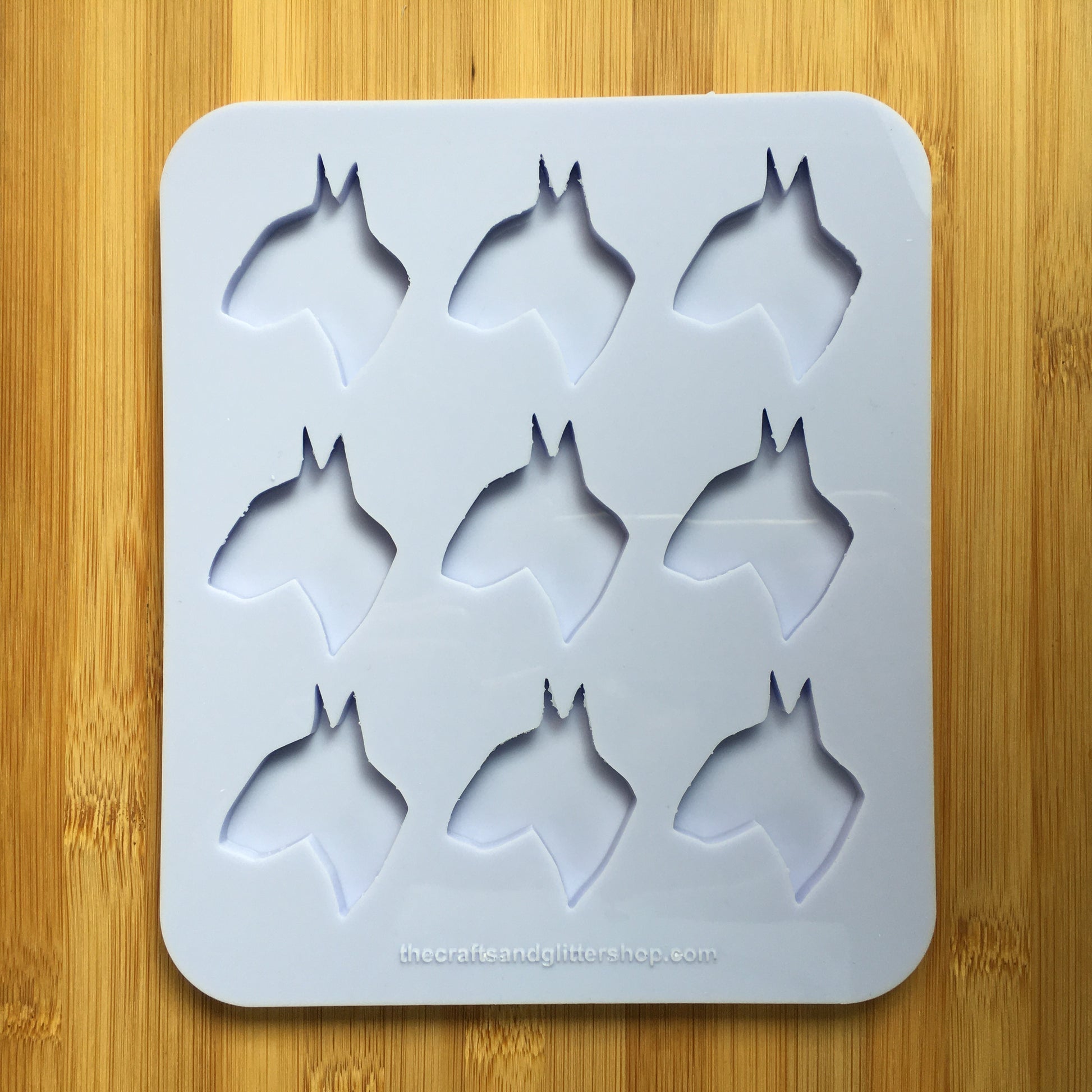 2" English Bull Terrier Silicone Mold