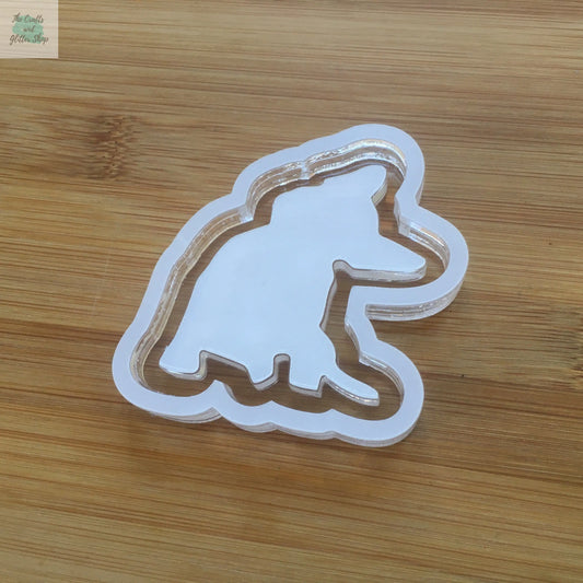 2" French Bulldog Acrylic Mold Blank