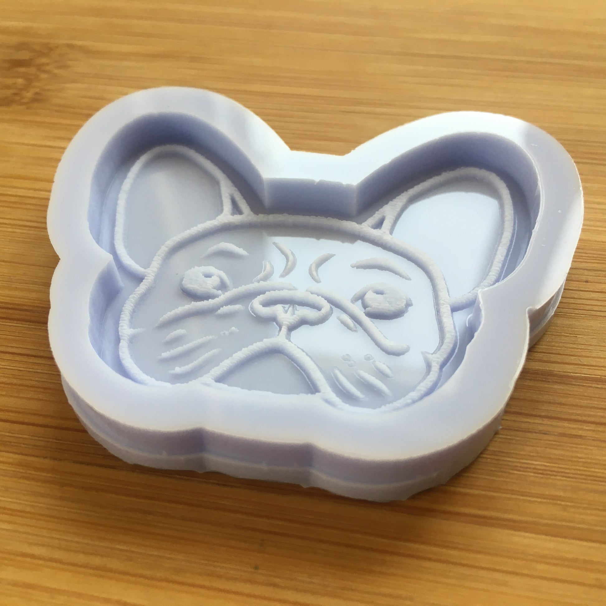 2" French Bulldog Silicone Mold