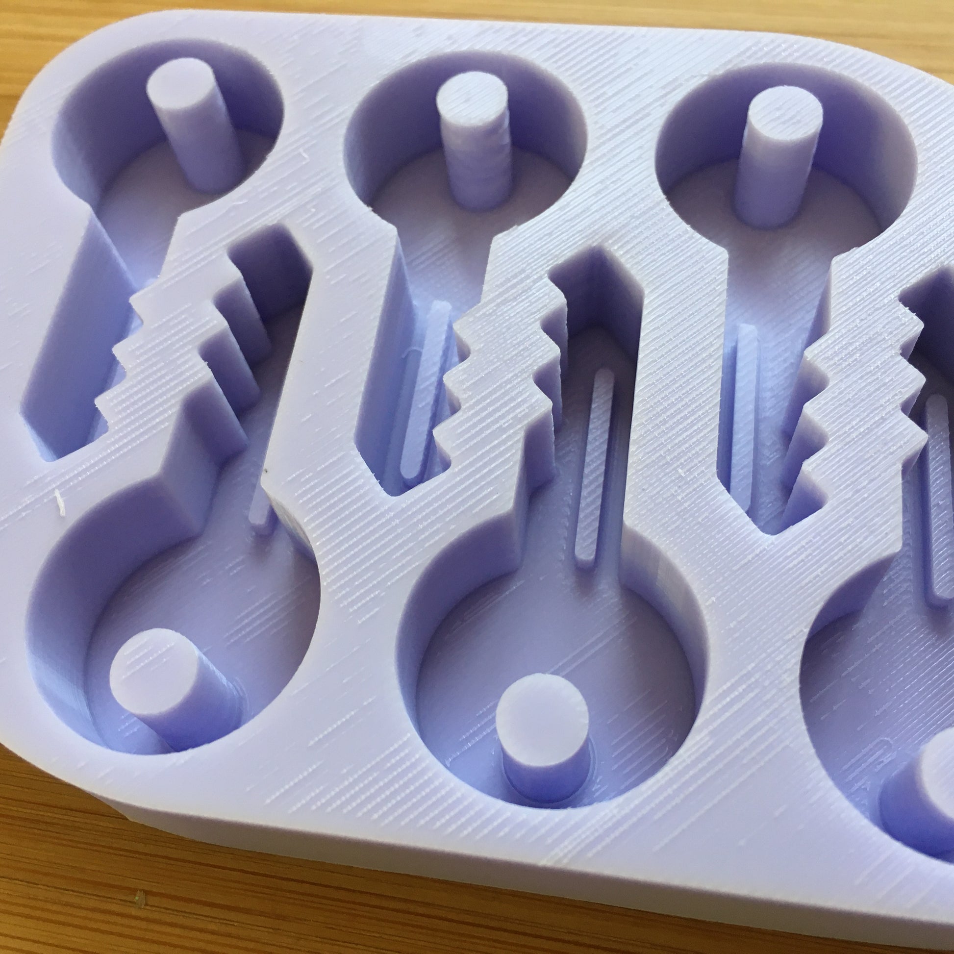 2" Key Silicone Mold