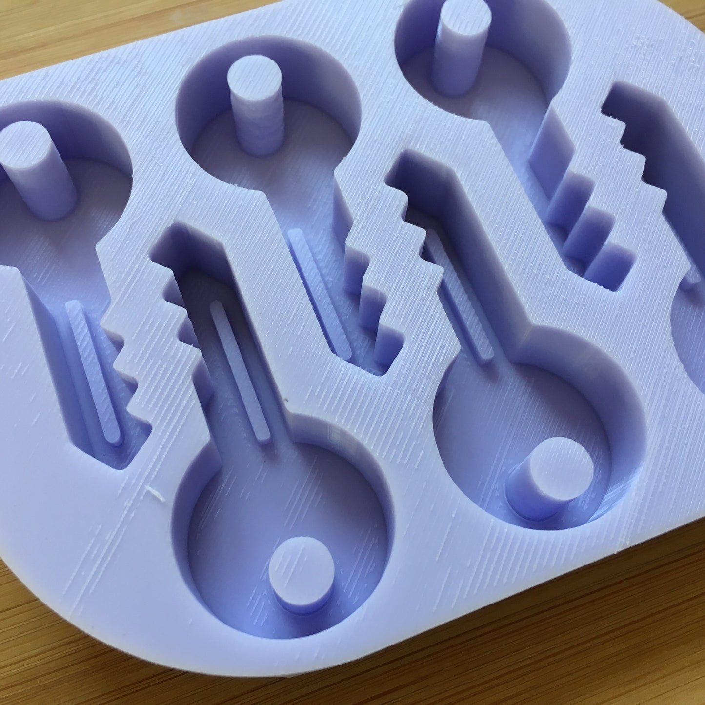 2" Key Silicone Mold