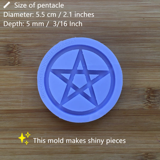 2" Pentacle Silicone Mold