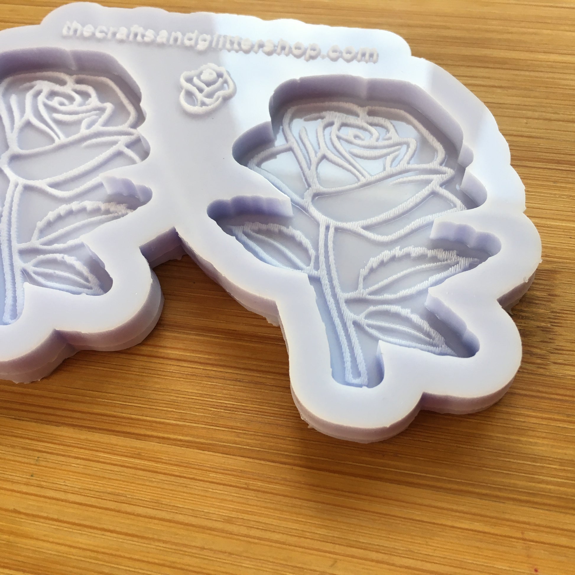 2" Rose Silicone Mold