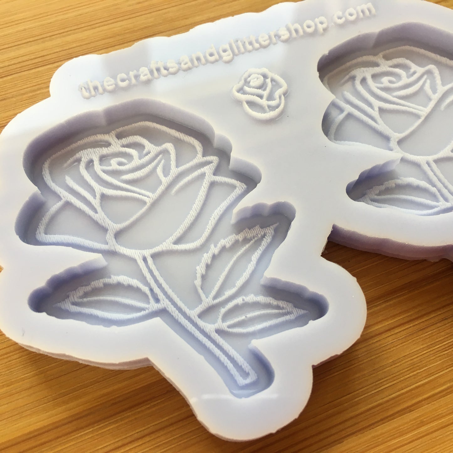 2" Rose Silicone Mold
