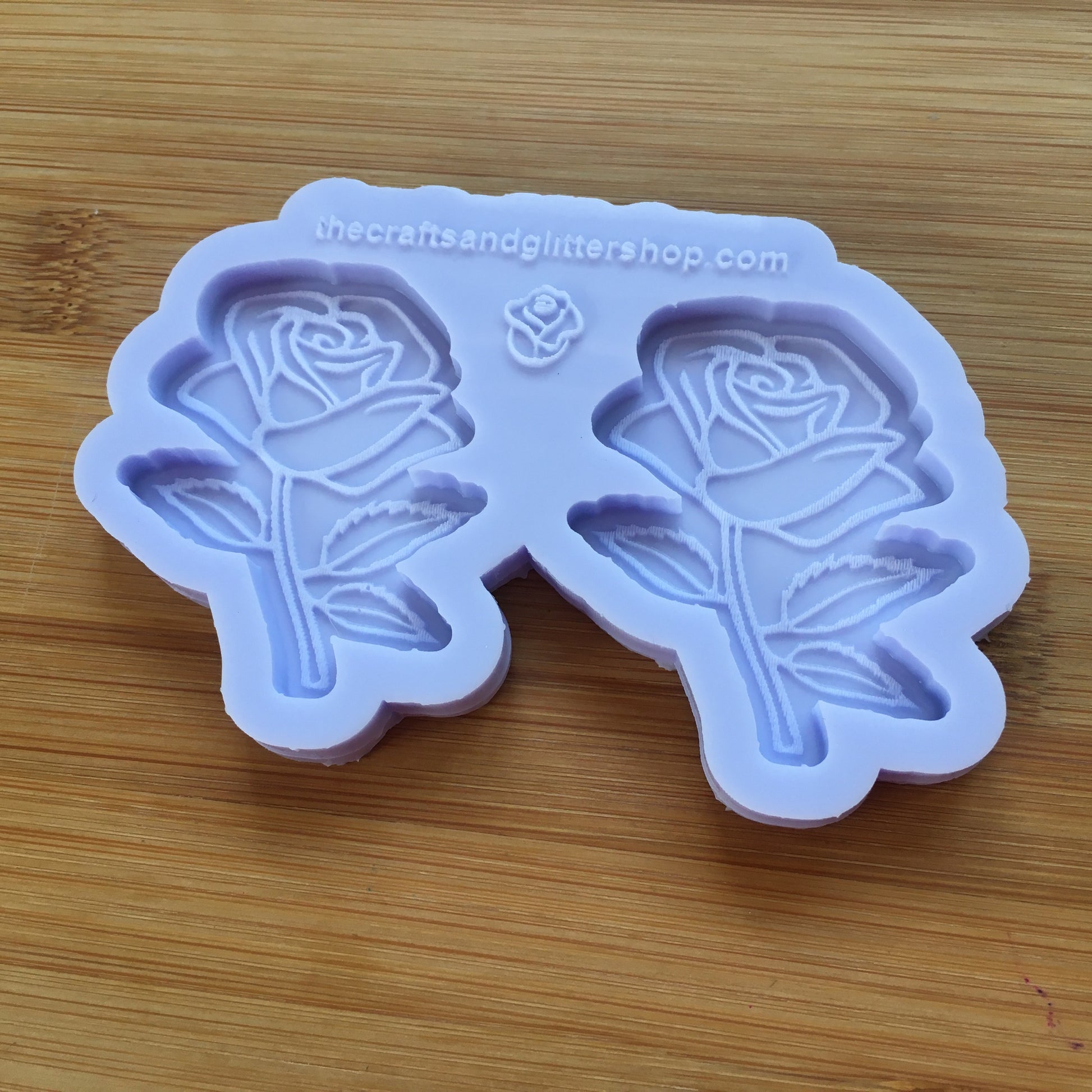 2" Rose Silicone Mold
