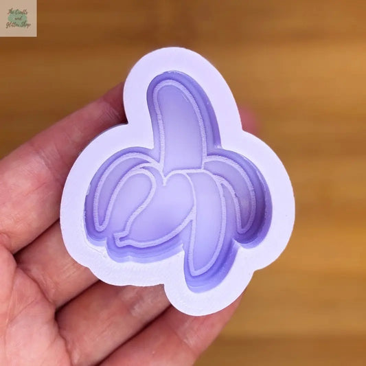 2 inch Banana Silicone Mold - The Crafts and Glitter Shop