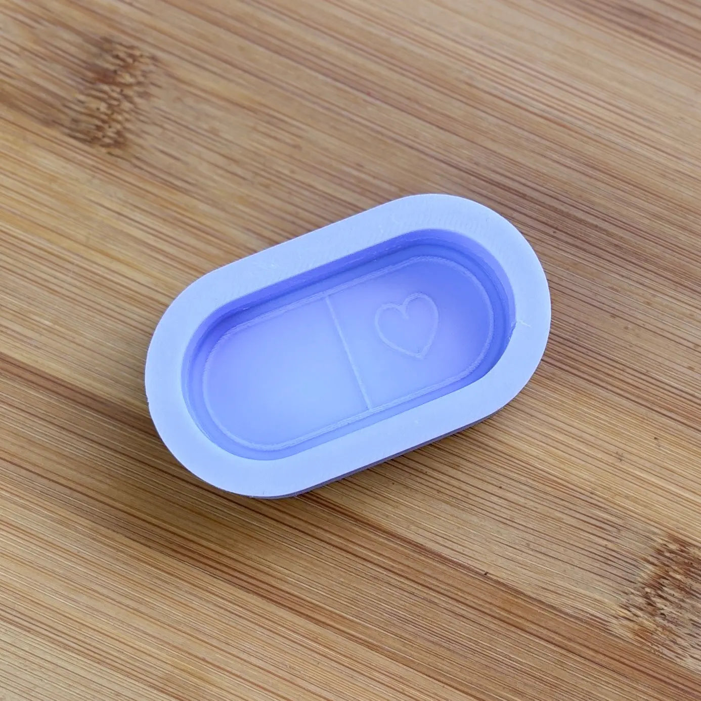 2 inch Capsule Silicone Mold - The Crafts and Glitter Shop