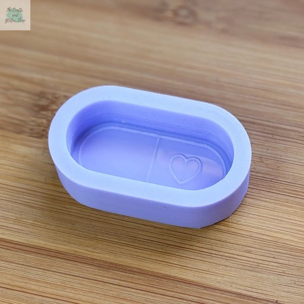 2 inch Capsule Silicone Mold - The Crafts and Glitter Shop