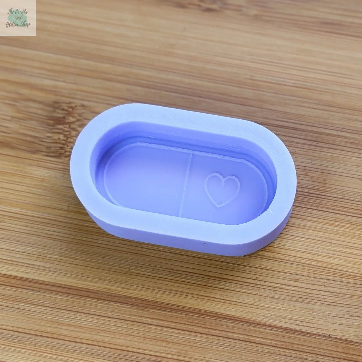 2 inch Capsule Silicone Mold - The Crafts and Glitter Shop