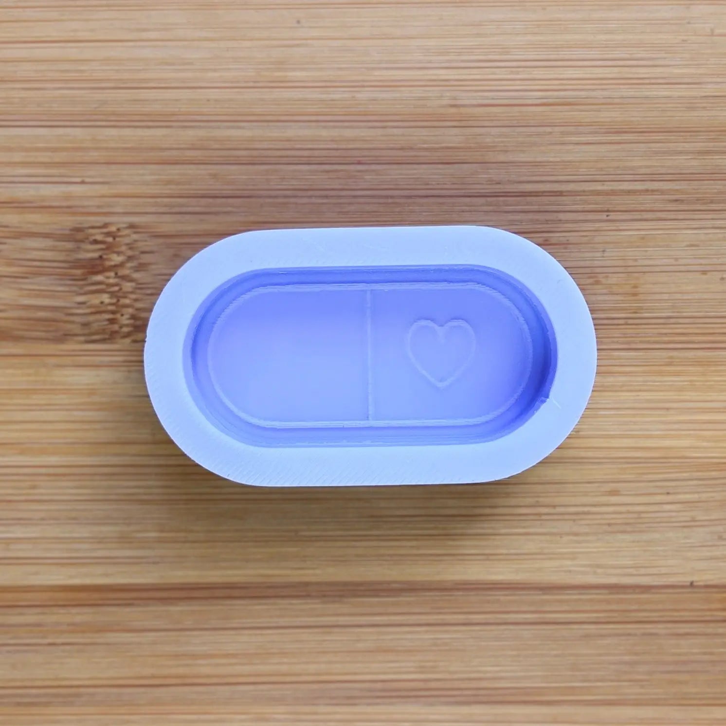 2 inch Capsule Silicone Mold - The Crafts and Glitter Shop