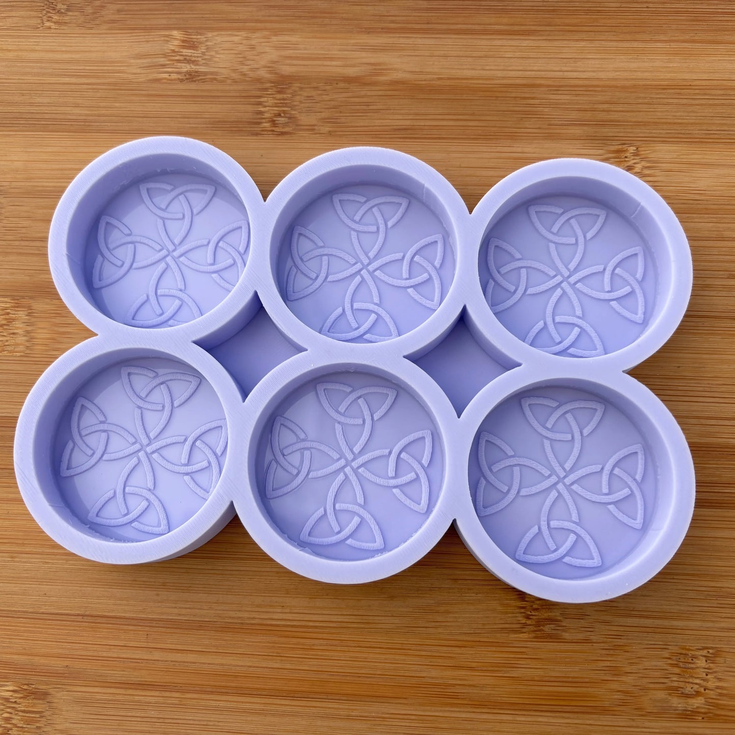2 inch Carolingian Cross Silicone Mold