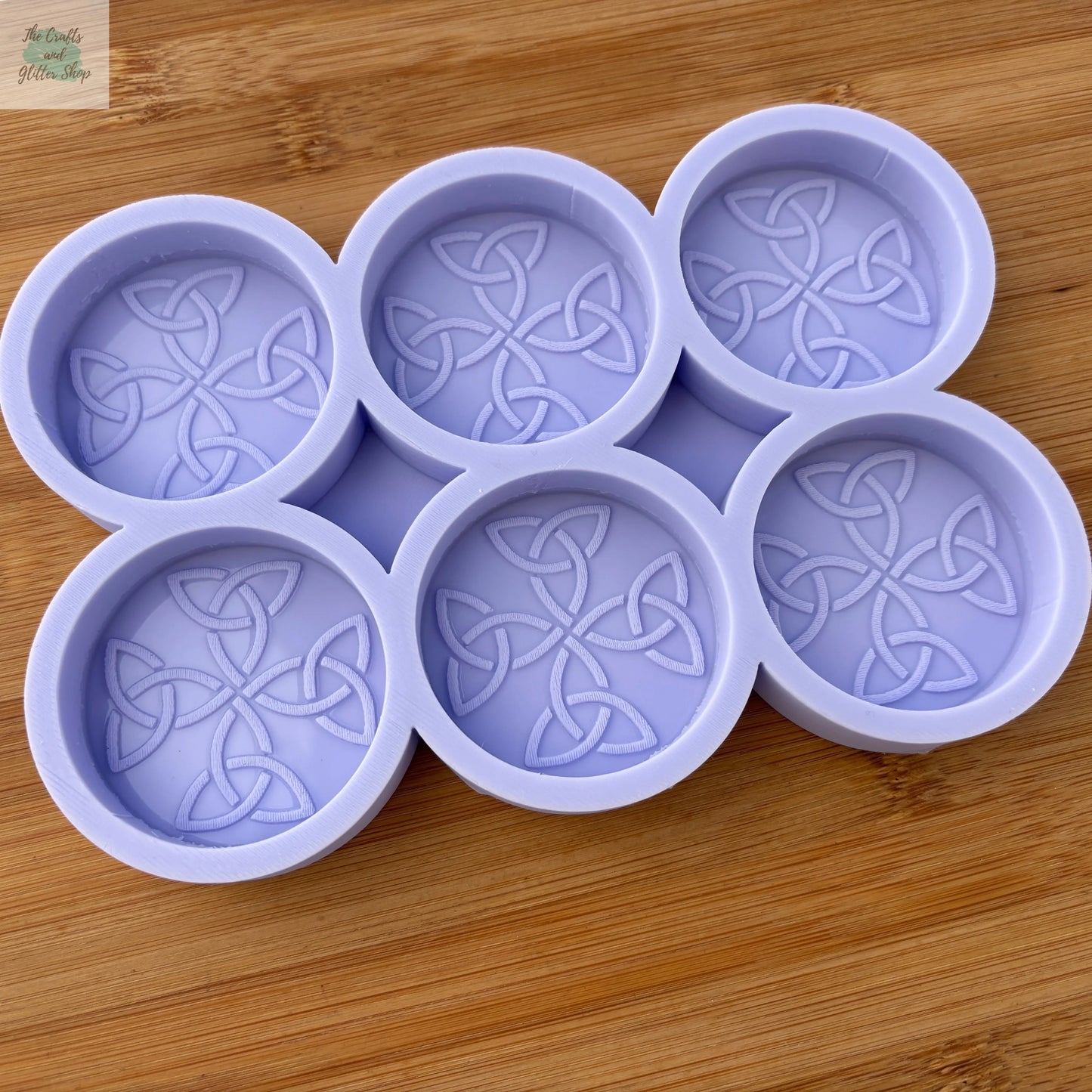 2 inch Carolingian Cross Silicone Mold
