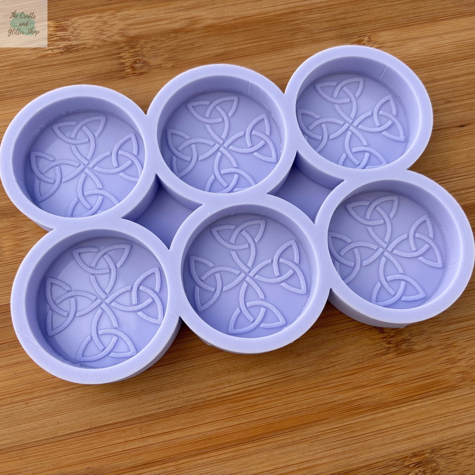 2 inch Carolingian Cross Silicone Mold