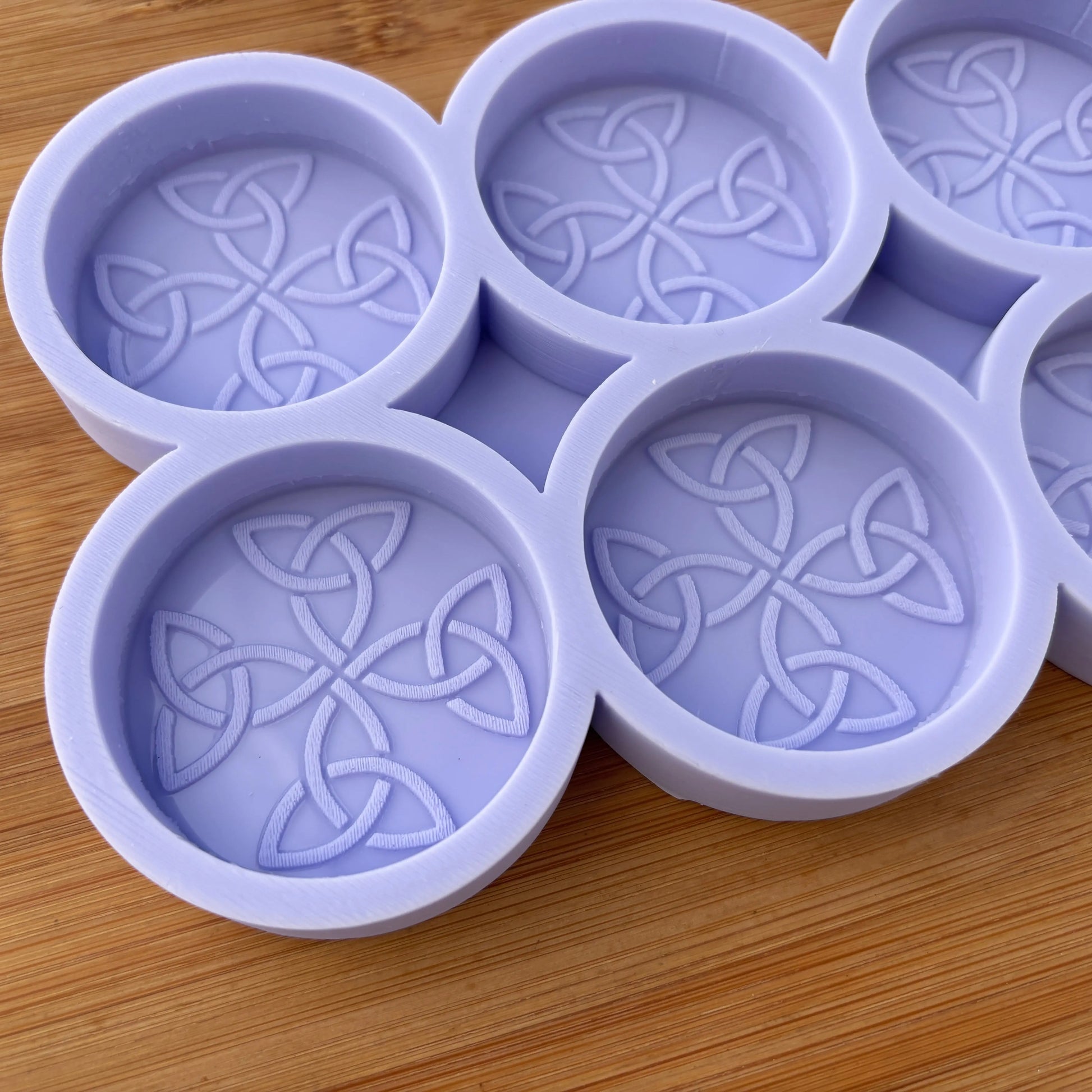 2 inch Carolingian Cross Silicone Mold