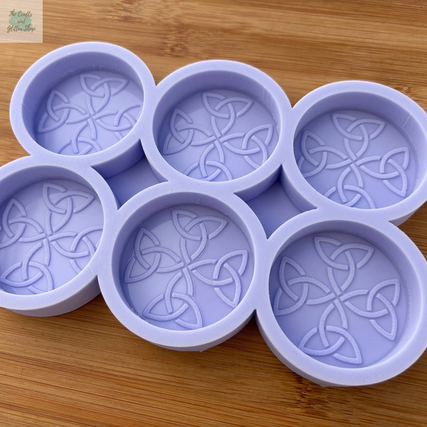 2 inch Carolingian Cross Silicone Mold