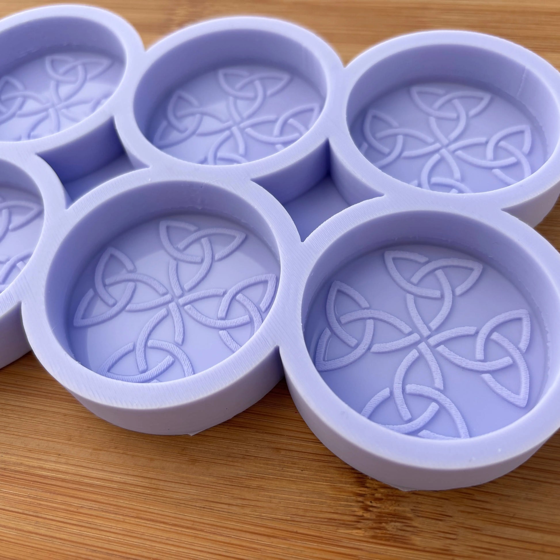 2 inch Carolingian Cross Silicone Mold