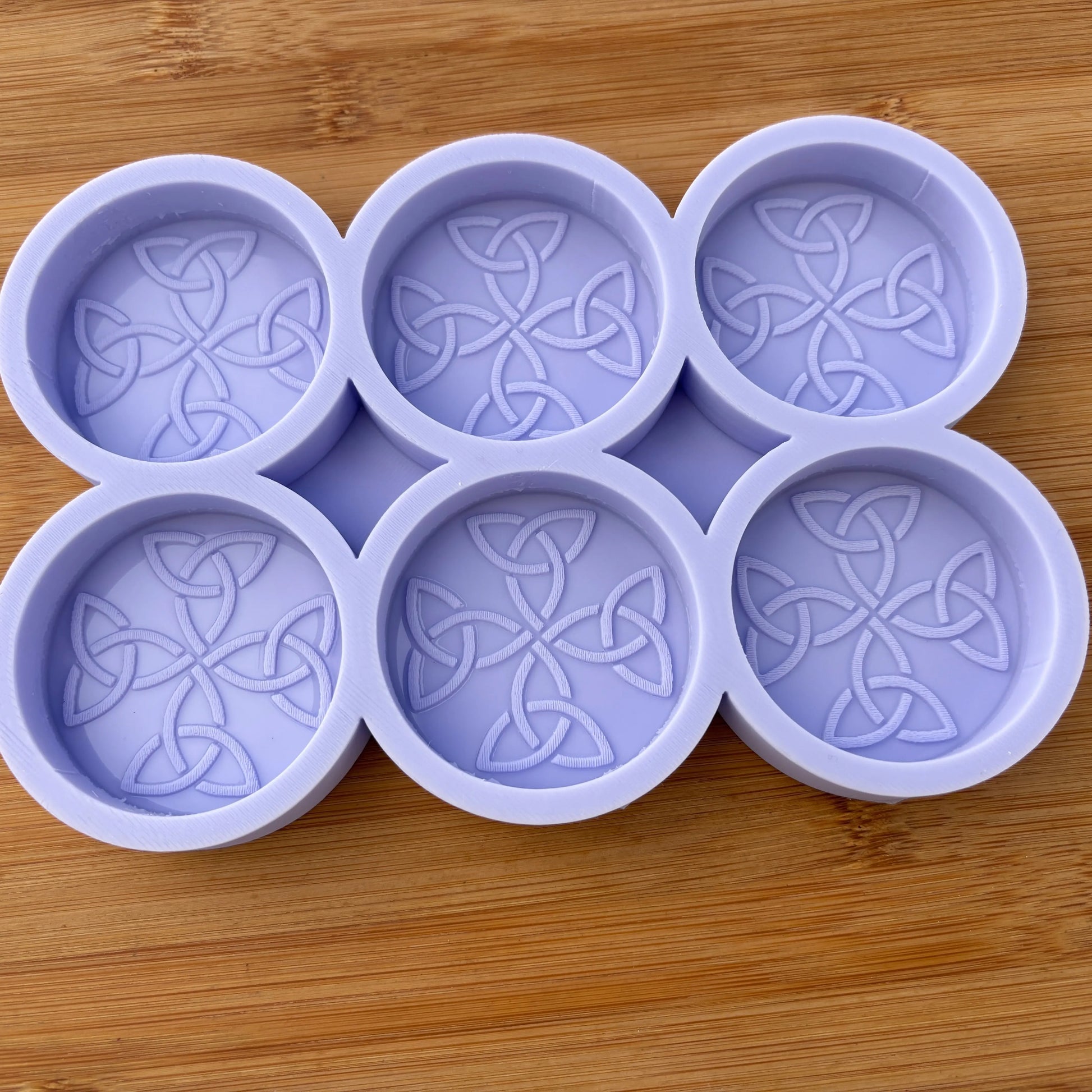2 inch Carolingian Cross Silicone Mold