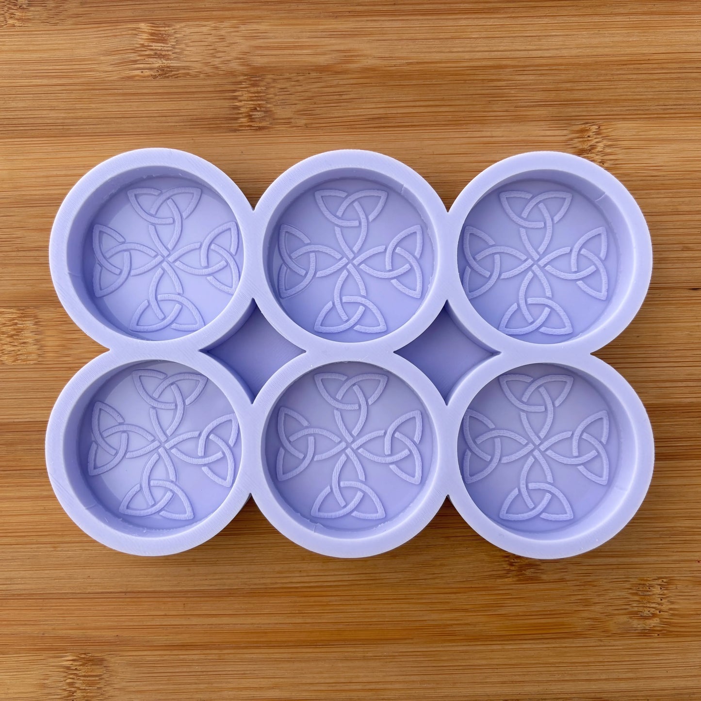 2 inch Carolingian Cross Silicone Mold