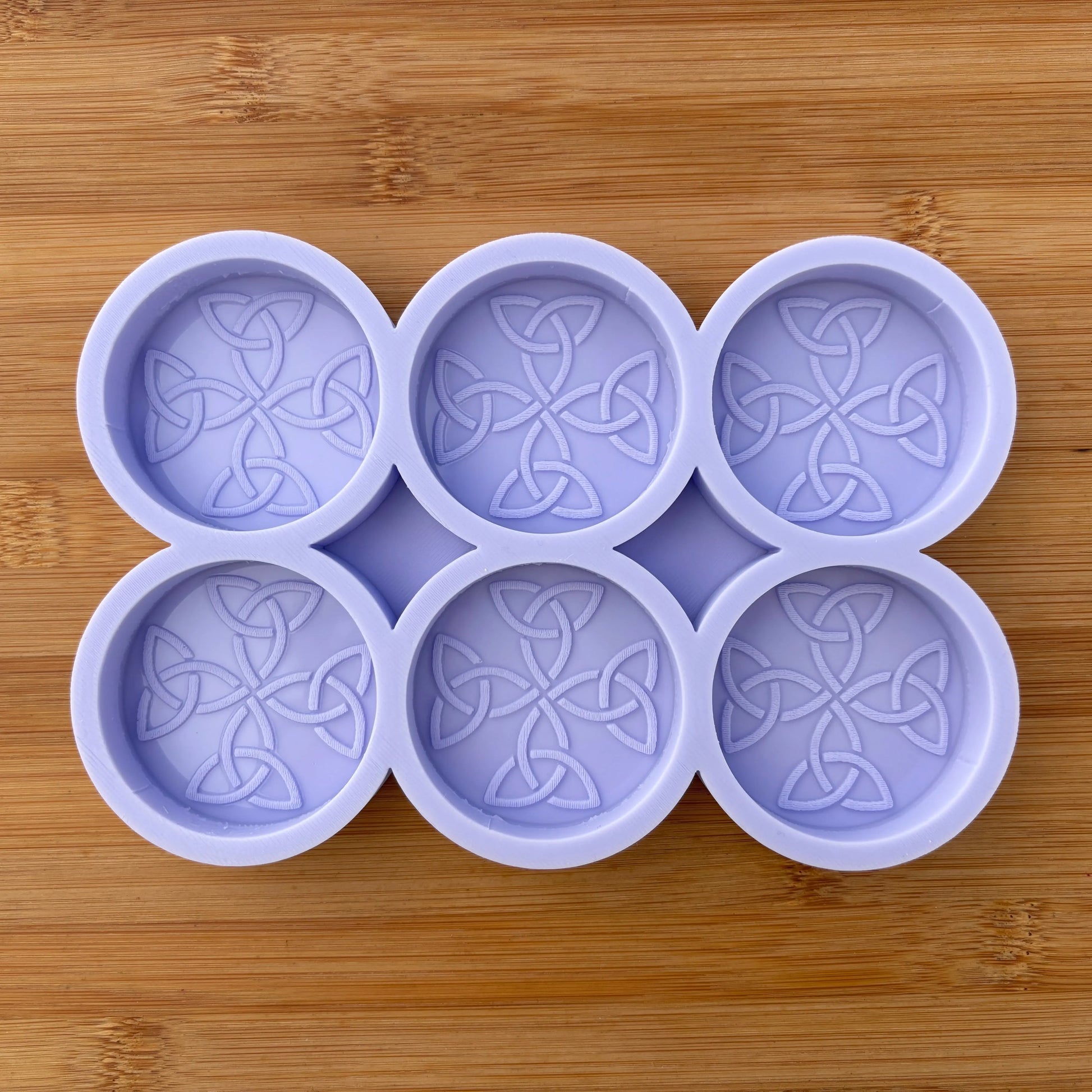 2 inch Carolingian Cross Silicone Mold