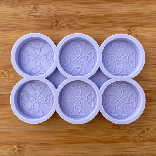2 inch Carolingian Cross Silicone Mold