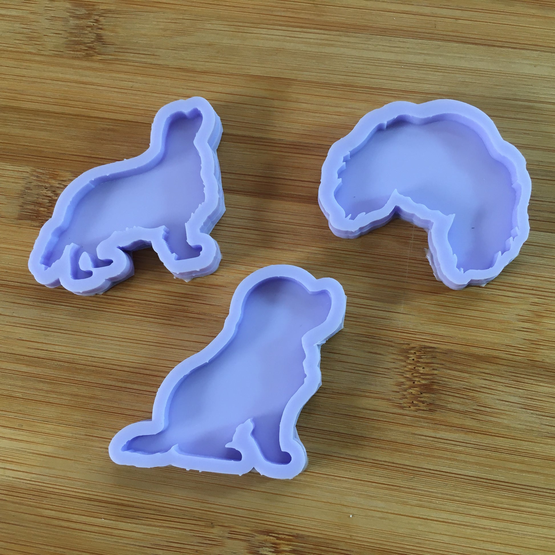 2 inch Cavalier King Charles Spaniel Silicone Mold