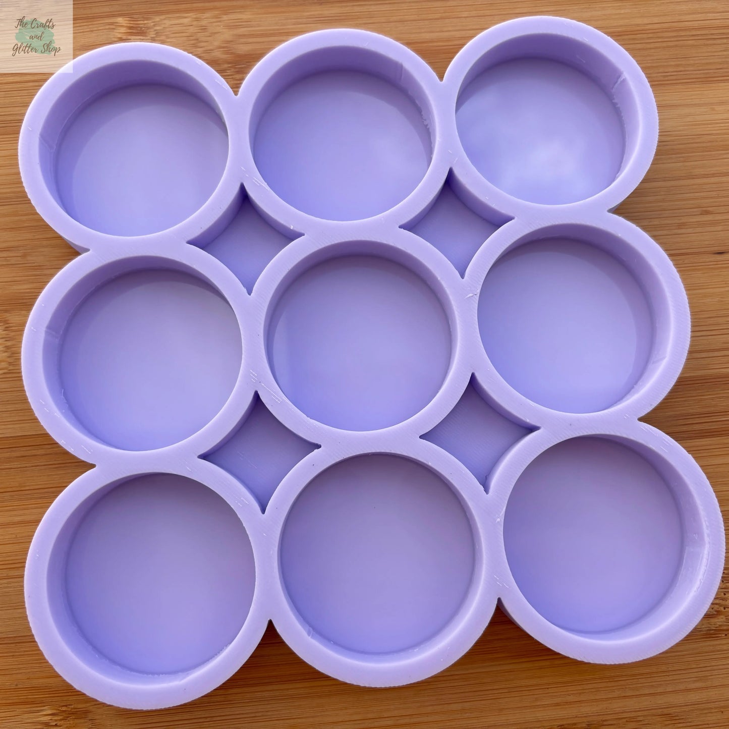 2 inch Circle Silicone Mold - The Crafts and Glitter Shop