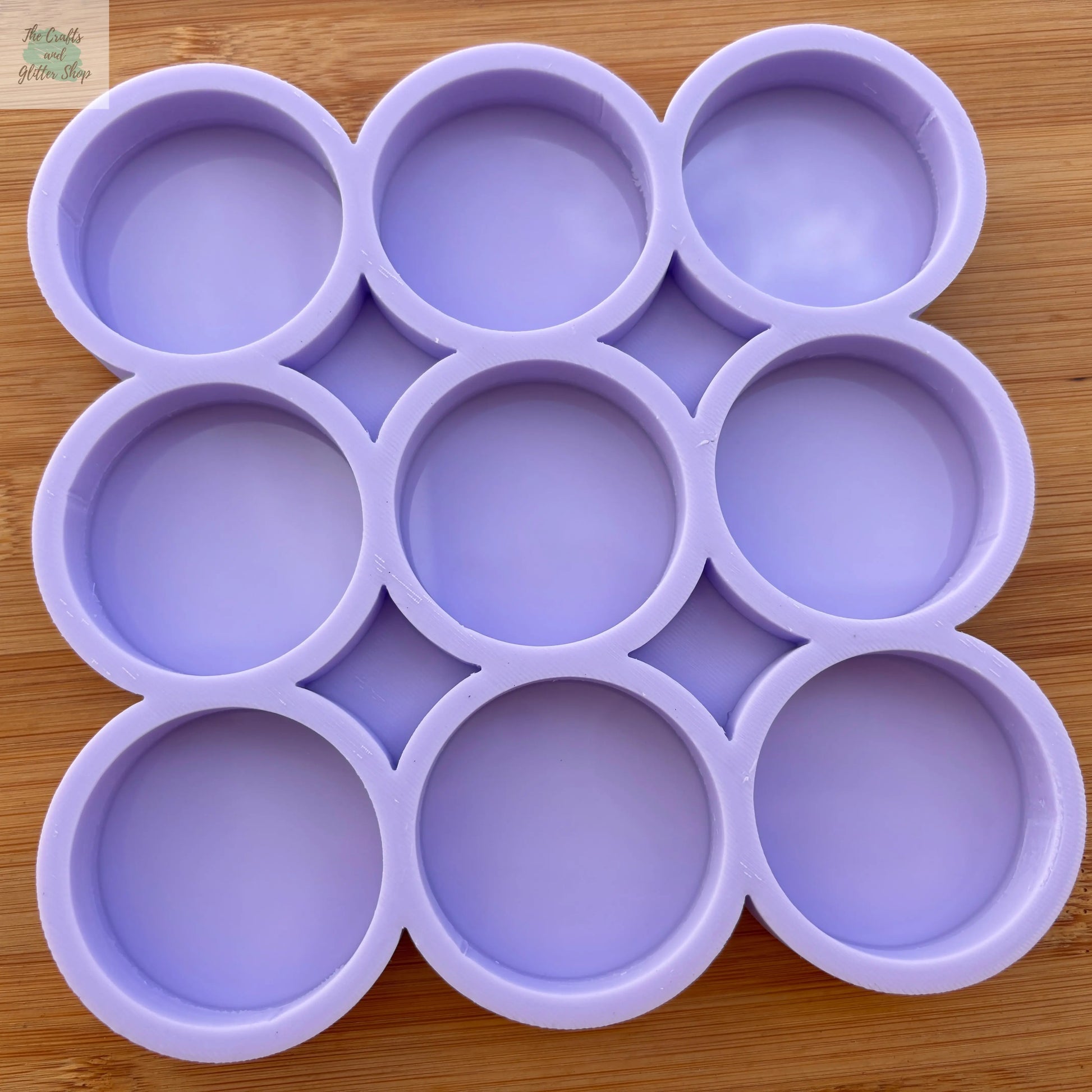 2 inch Circle Silicone Mold - The Crafts and Glitter Shop