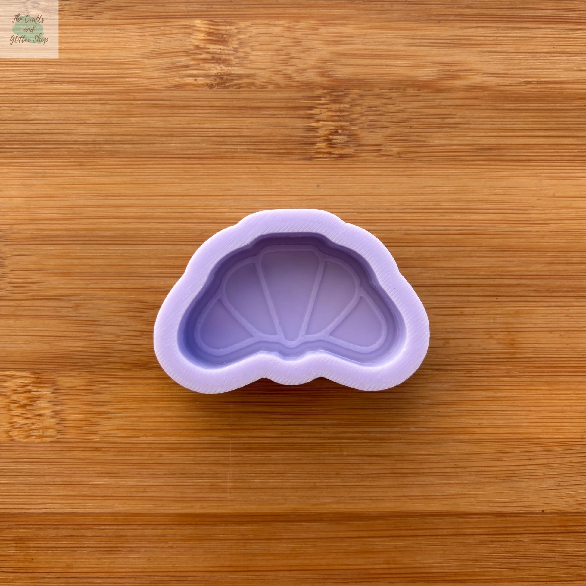 2 inch Croissant Silicone Mold - The Crafts and Glitter Shop