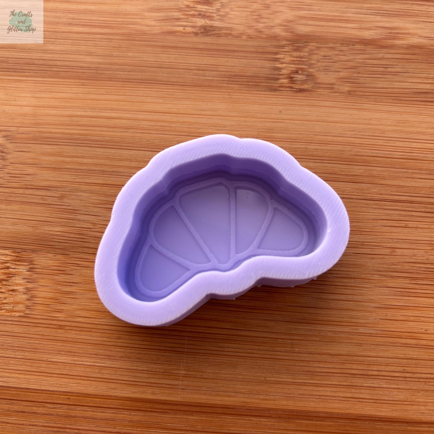 2 inch Croissant Silicone Mold - The Crafts and Glitter Shop