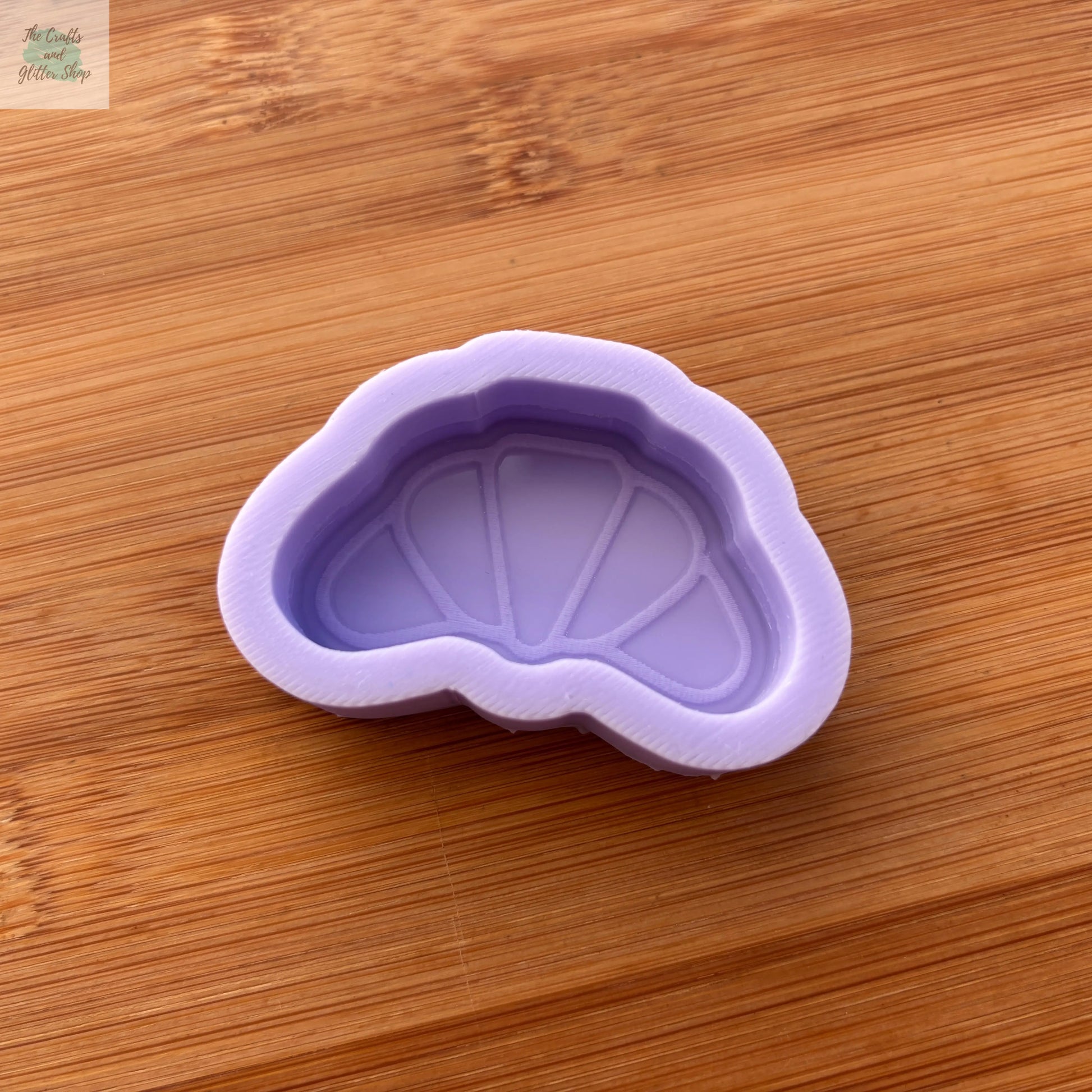 2 inch Croissant Silicone Mold - The Crafts and Glitter Shop