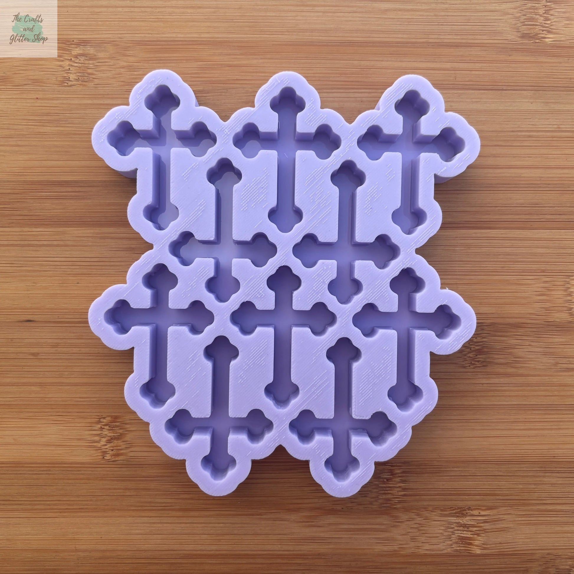 2 inch Cross Silicone Mold - The Crafts and Glitter Shop