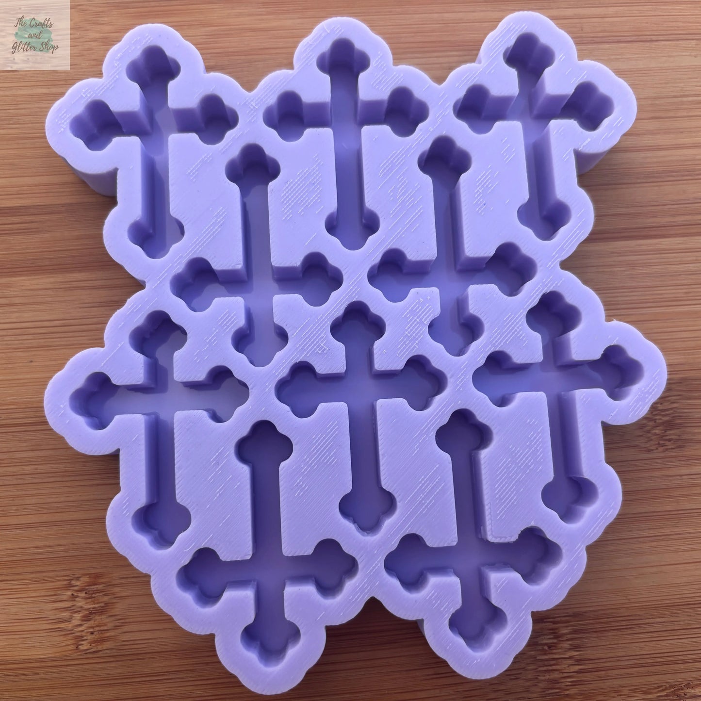 2 inch Cross Silicone Mold - The Crafts and Glitter Shop