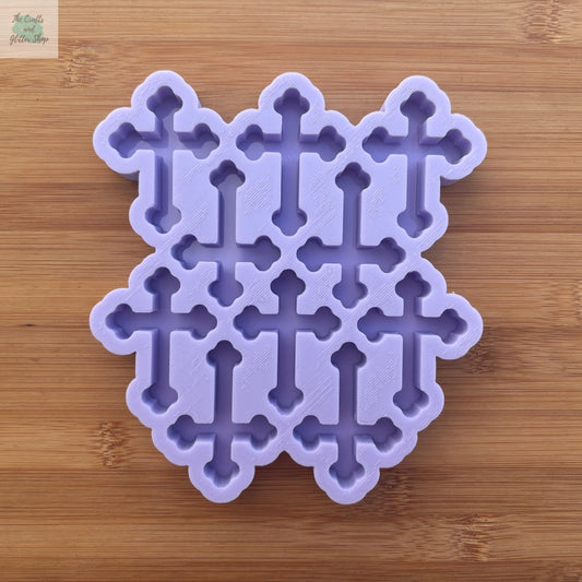 2 inch Cross Silicone Mold