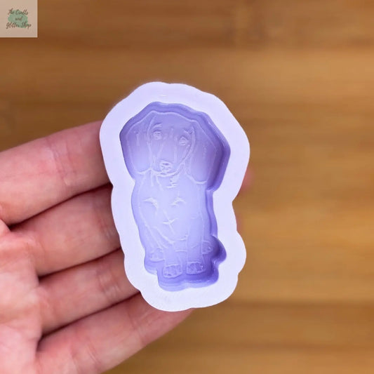 2 inch Dachshund Silicone Mold - The Crafts and Glitter Shop