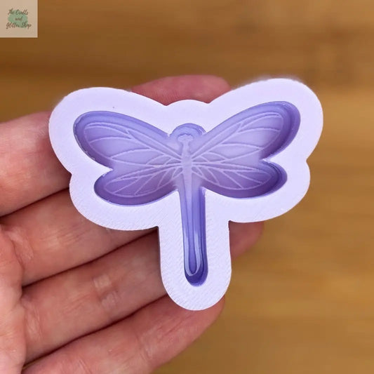 2 inch Dragonfly Silicone Mold - The Crafts and Glitter Shop