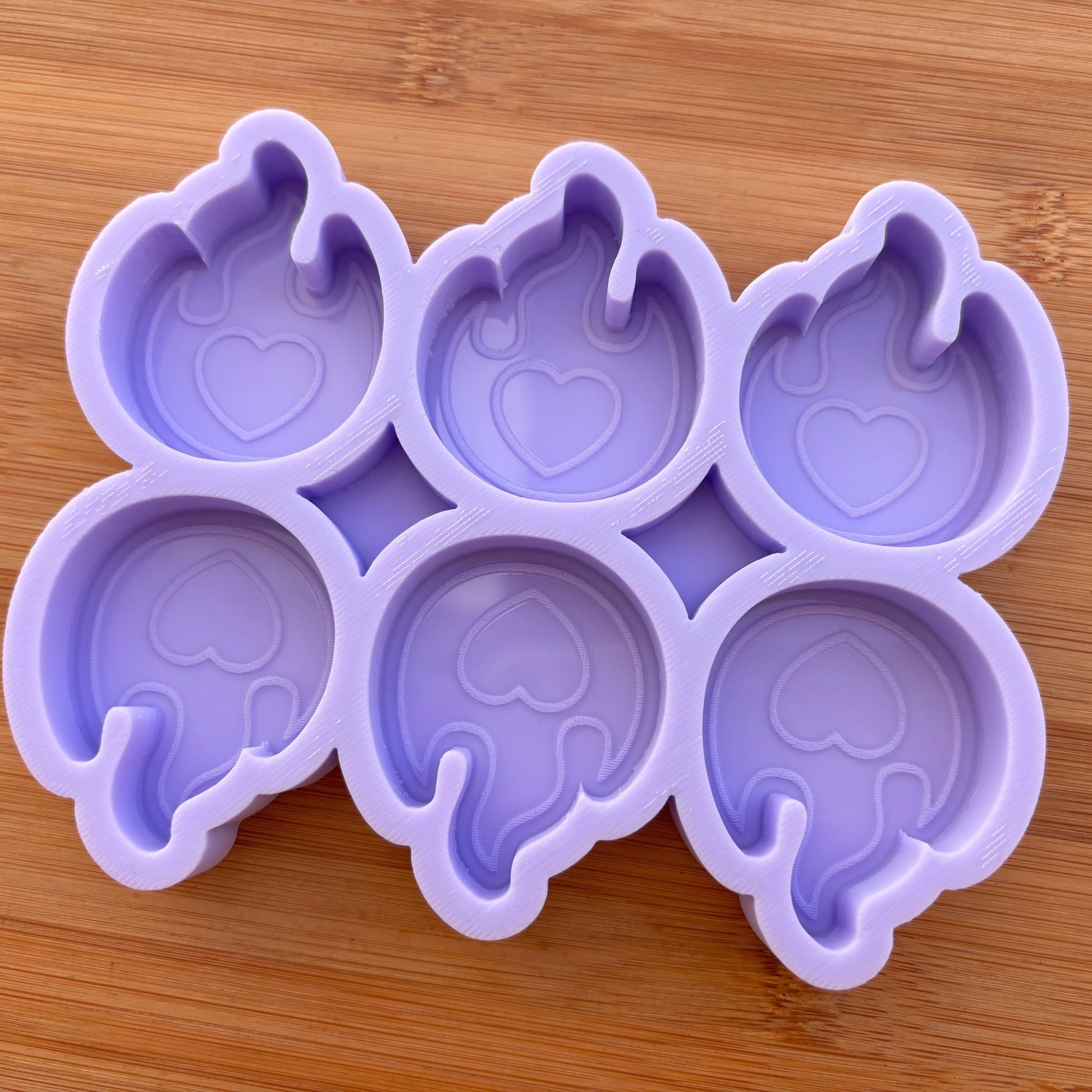 2 inch Flame Silicone Mold