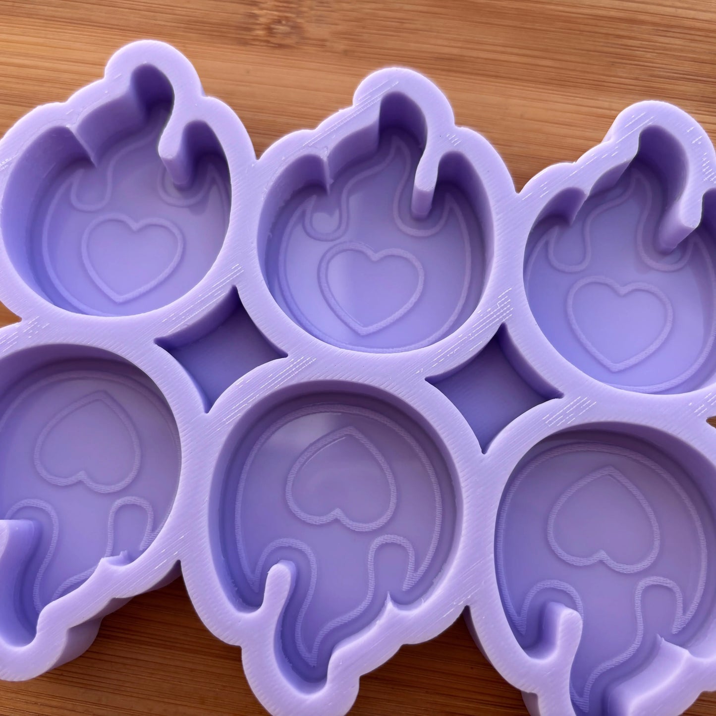 2 inch Flame Silicone Mold