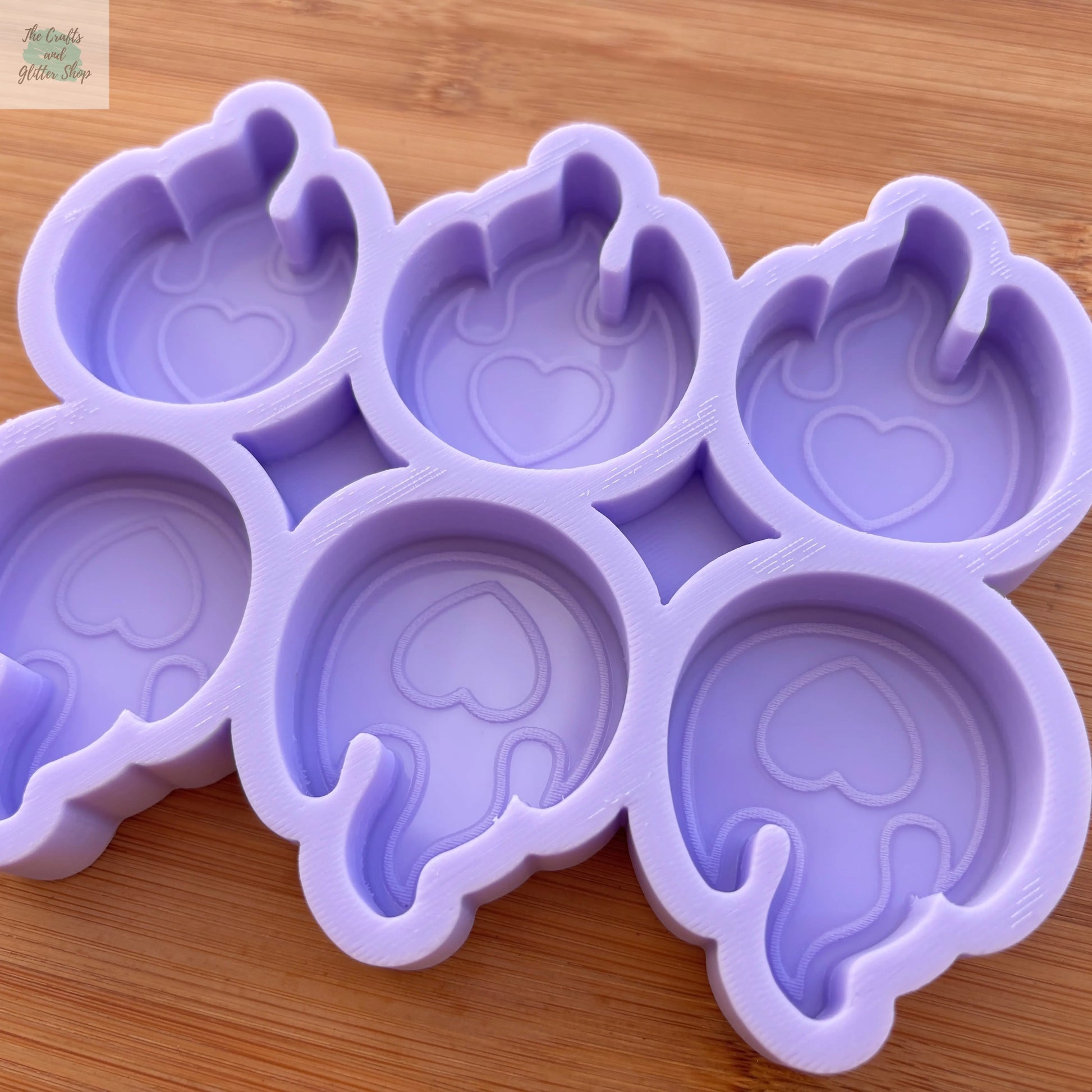 2 inch Flame Silicone Mold - The Crafts and Glitter Shop