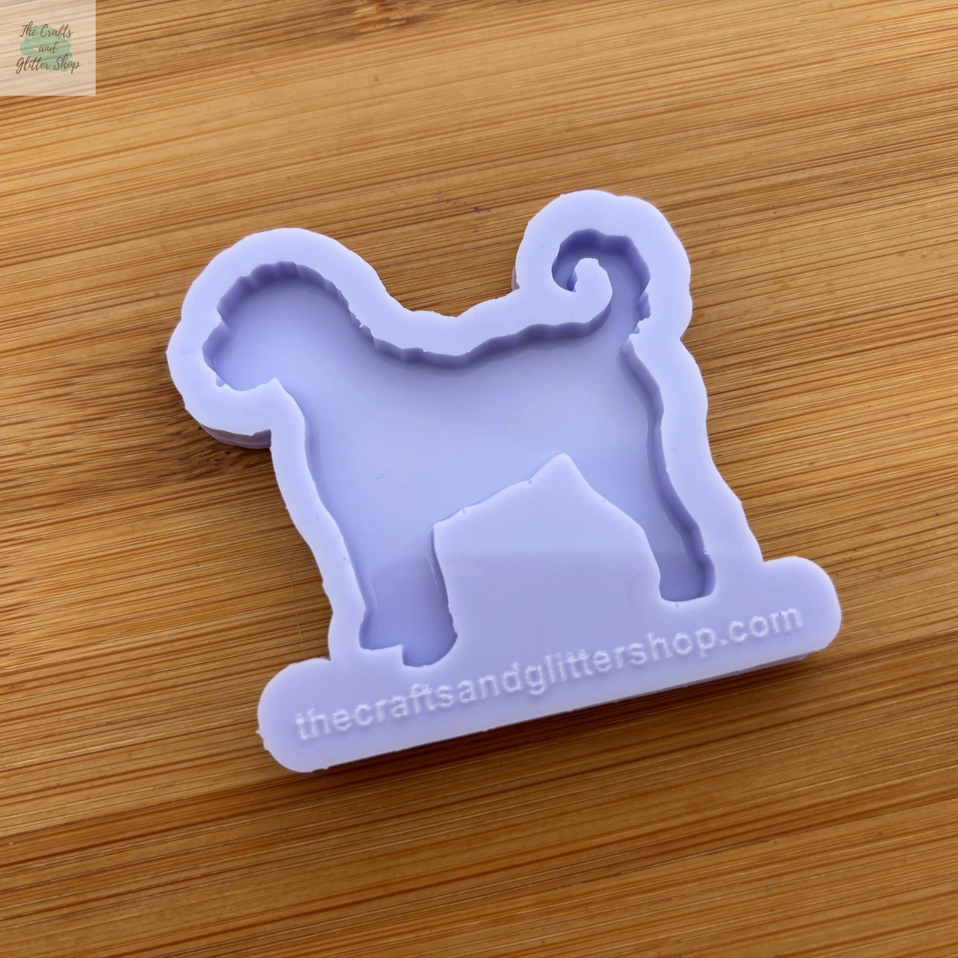 2 inch Golden Doodle Silicone Mold
